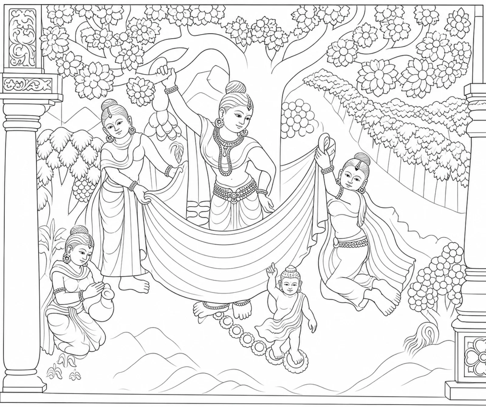 Birth at Lumbini